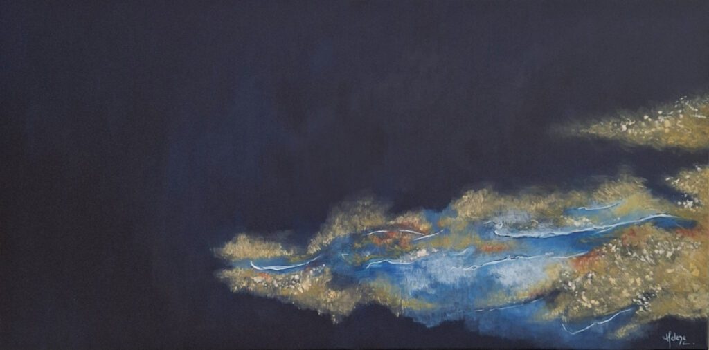 Toile "A new beginning"